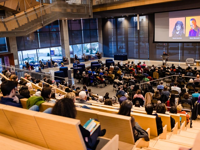 Full shot of audience