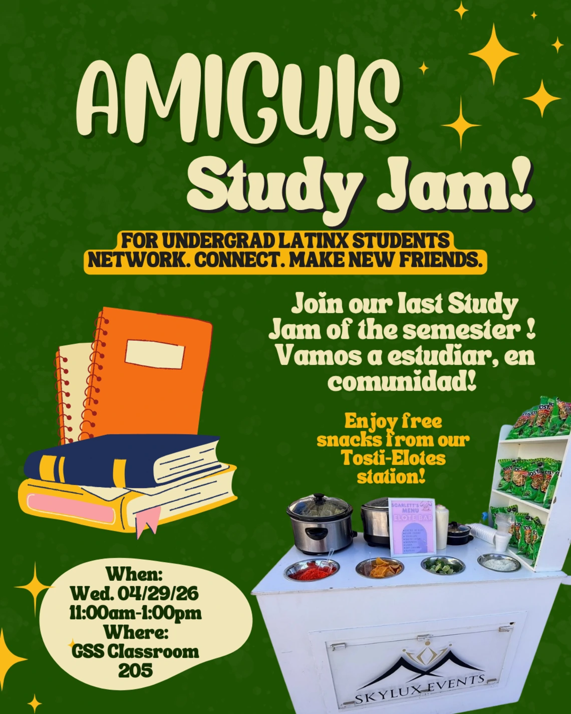 Tosti-Elotes Study Jam